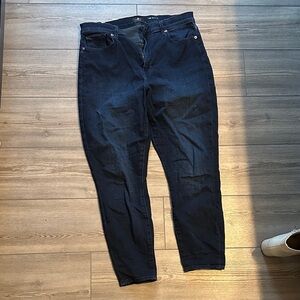 7 For All Mankind Dark Indigo Skinny Jeans